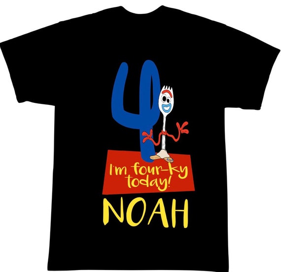 toy story 4 birthday shirts