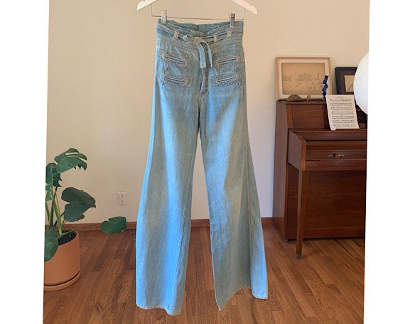 RARE vintage N'est Ce Pas bellbottoms 70s