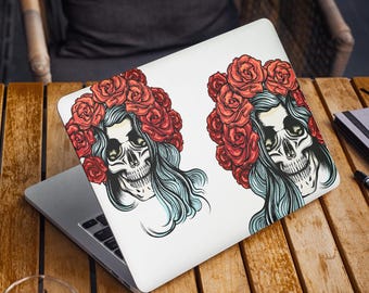 Pegatinas universales para portátiles Asus, Lenovo, calcomanías con calaveras para portátiles Dell, Hp, Chromebook, Acer, fundas para portátiles, pegatinas para cualquier portátil