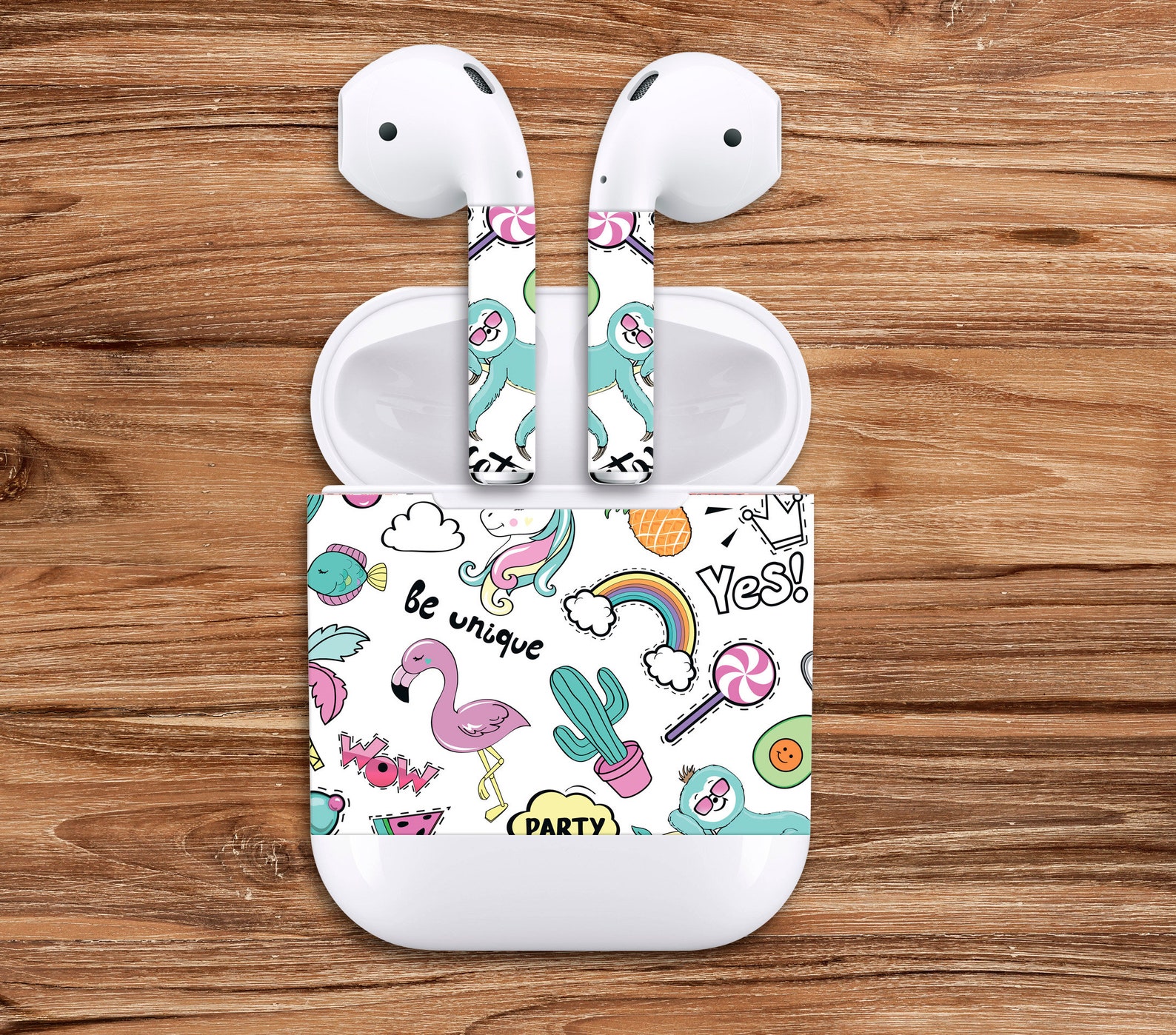 Stickers Airpod Skin Wrap Apple Air Pod 1 2 Decal Fashion Etsy
