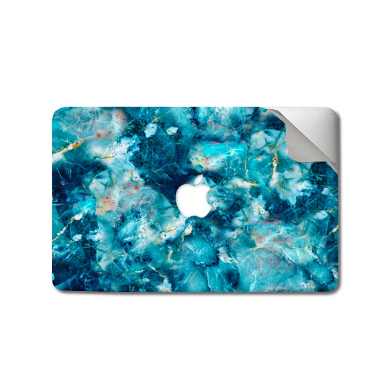 Geometric Marble Laptop Skin Sticker Top MacBook Pro 13 Skin Bottom Laptop Skin MacBook Air 13 Cover Pink Marble MacBook Pro 15 White Skin