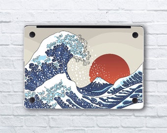Wave Laptop Skin Sticker Great Wave Vinyl Decal Dell Hp Lenovo Asus Chromebook Acer Laptop Decal Cover Skins For Any Laptop Stickers