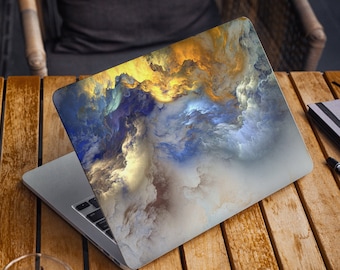Natural Sandstone and Abstract Mineral Laptop Skin, Macbook Skin, Computer Decal Sticker Full Coverage Laptop Skin