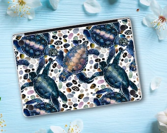 Turtles Laptop Skin Sticker Animal Notebook Decal Dell Hp Lenovo Asus Chromebook Acer Laptop Decal Cover Skins For Any Laptop Stickers