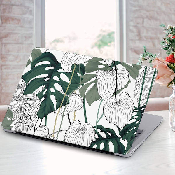 Skin Floral Macbook Skin Nature Green Leaves Skin Tropical Skin Pro Retina 13 Macbook Pro Skin Retina 15 Decal Skin Macbook Air 13 New Skin