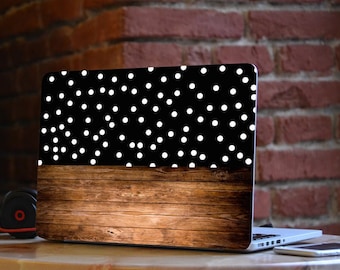 Marble Laptop Skin Sticker Wooden Notebook Vinyl Decal Dell Hp Lenovo Asus Chromebook Acer Laptop Decal Cover Skin For Any Laptop Sticker