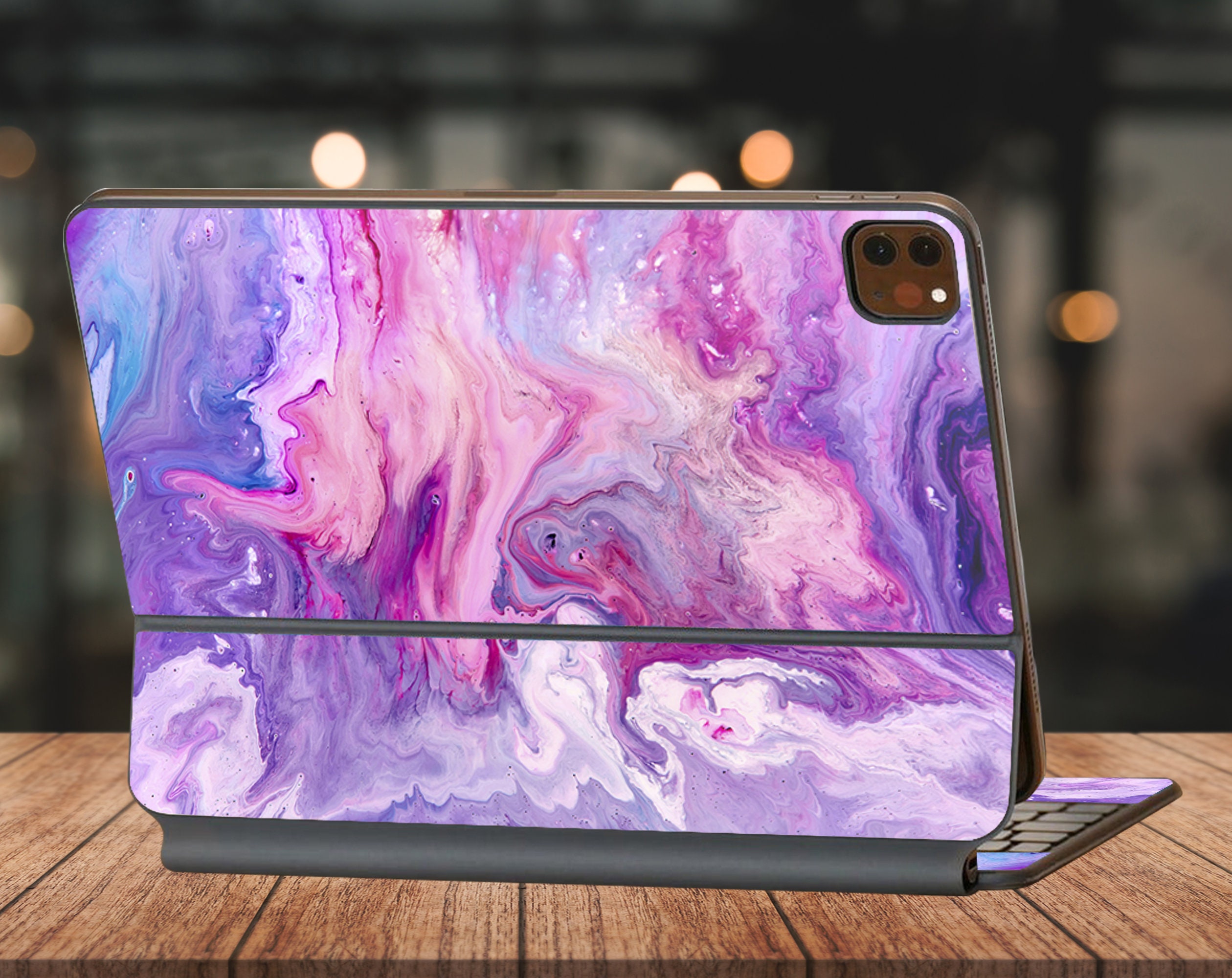 Magic Keyboard Ipad Pro 12.9 Gen3/4/5 Decal Abstract Etsy