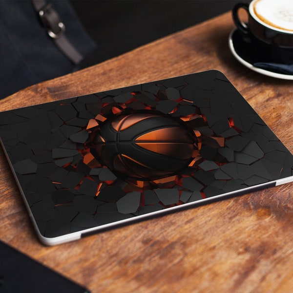 Basketball Laptop Skin ball in the wall Notebook Decal Dell Hp Lenovo Asus Chromebook Acer Laptop Decal Cover Skins For Any Laptop Stickers