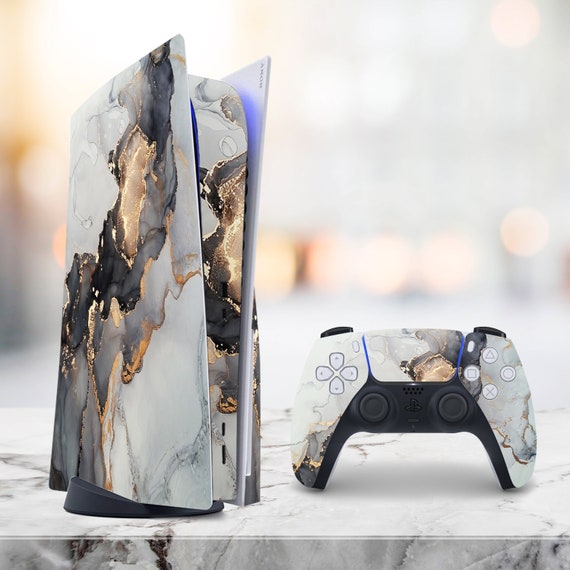 PS5 Skin Gold Ps4 Skin Ink Ps4 Skin Black Ps4 Skin Marble PS5 