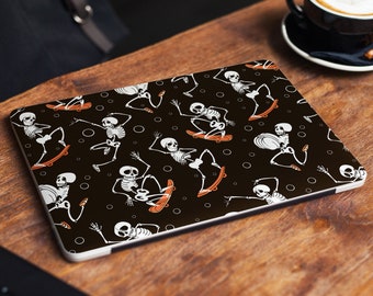 Skeletons Laptop Skin Sticker Black Notebook Vinyl Decal Dell Hp Lenovo Asus Chromebook Acer Laptop Decal Cover Skin For Any Laptop Sticker