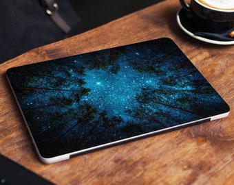 Forest Laptop Skin Sticker Starry Sky Vinyl Decal Dell Hp Lenovo Asus Chromebook Acer Laptop Decal Cover Skin For Any Laptop Stickers
