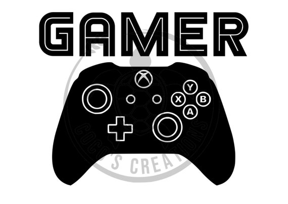 Download Gamer Xbox Controller SVG PNG JPEG | Etsy