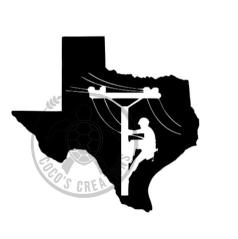 Download Texas Lineman SVG Svg Png Jpeg Lineman Texas Cricut | Etsy