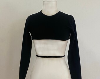 Scratch Long Sleeve Crop