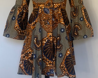 Afrikanischer Print Blazer für Frauen, Afrikanischer Print Jacke für Frauen, afrikanischer Druckmantel für Frauen