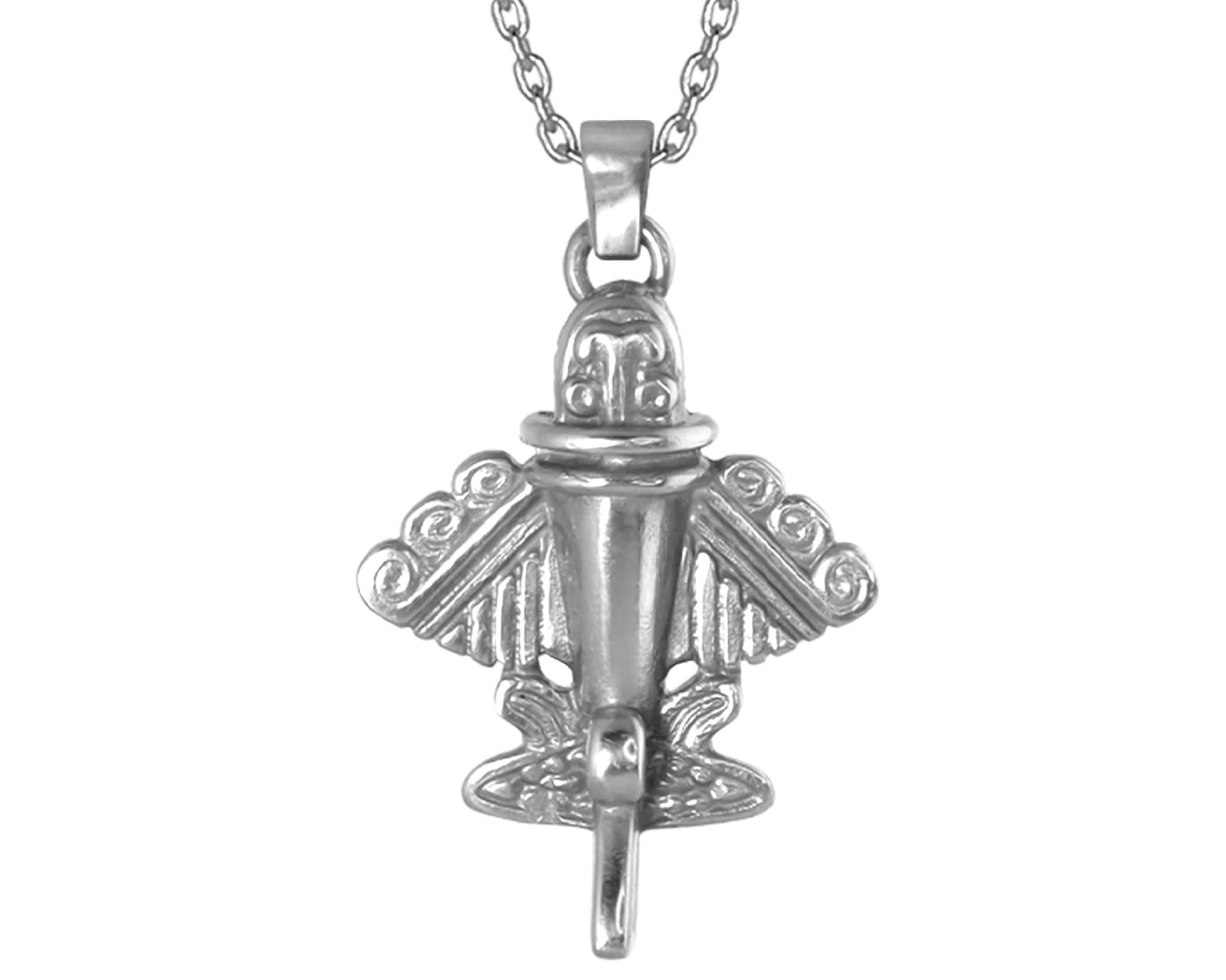 Quimbaya Flyer Ancient Aircraft Pendant 950 Silver Golden Jet 9 Ancient Astronaut Theorists Gift for Aliens Outer Space UFO Lovers Etsy