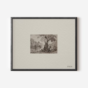 Vintage Print SET de 4 / Decoración neutra Arte de pared IMPRIMIBLE / #G41 imagen 5