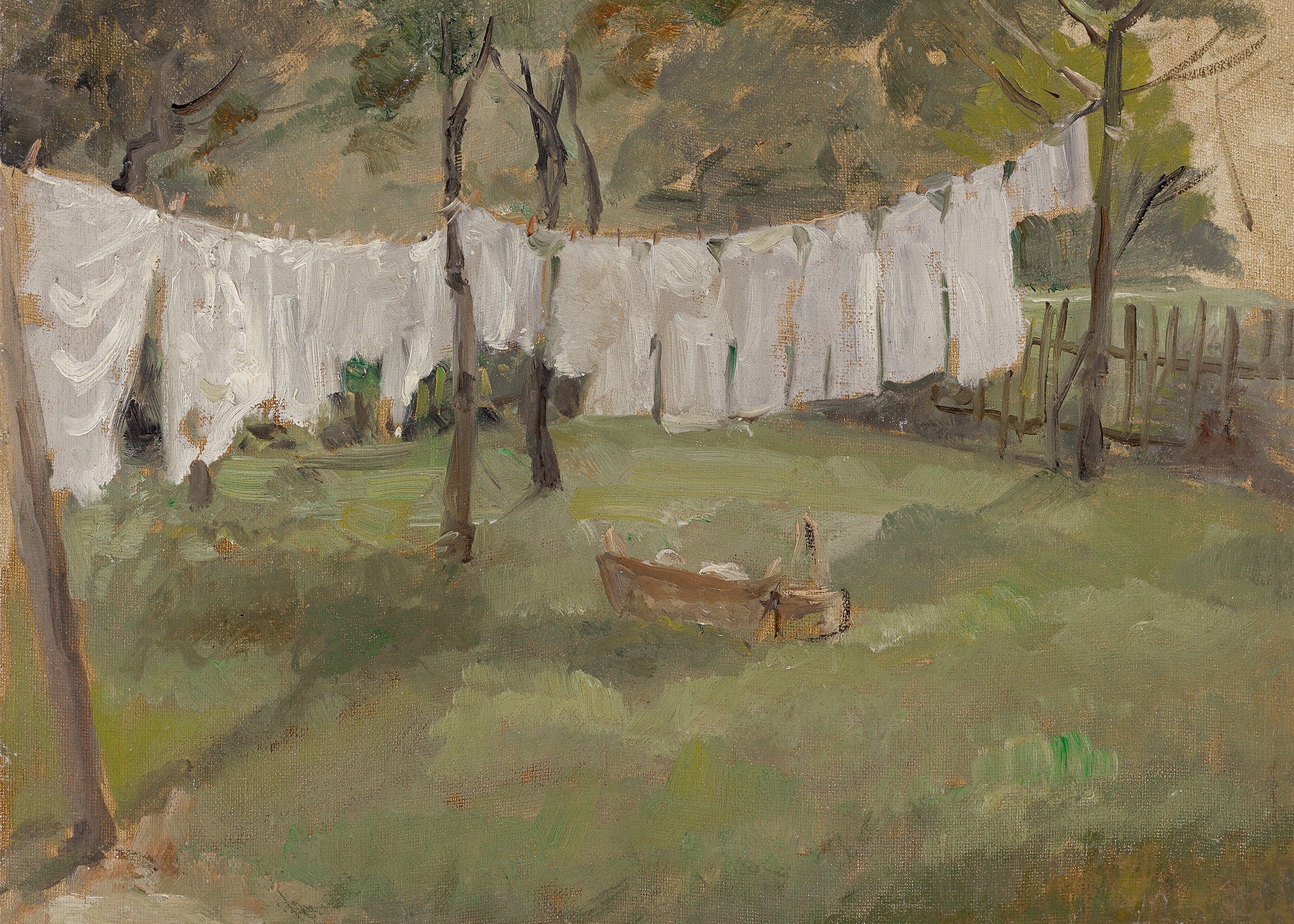 Vintage Still Life Painting / Laundry Room Decor / Farmhouse - Etsy