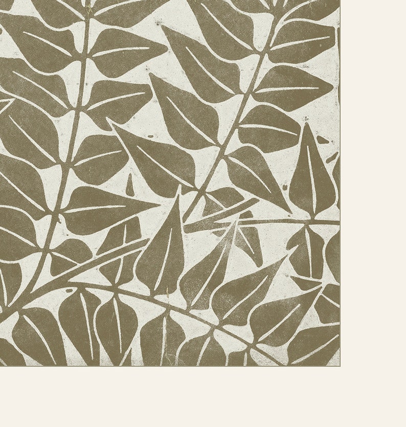 Botanische Wandkunst / DRUCKBARE Musterkunst / Erdfarbenes Dekor / Herunterladbares Kunstwerk / #498 Bild 5