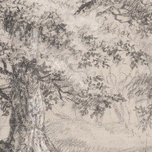 Vintage Tree Sketch / Rustic Tree Drawing / Neutral Wall Art Printable ...