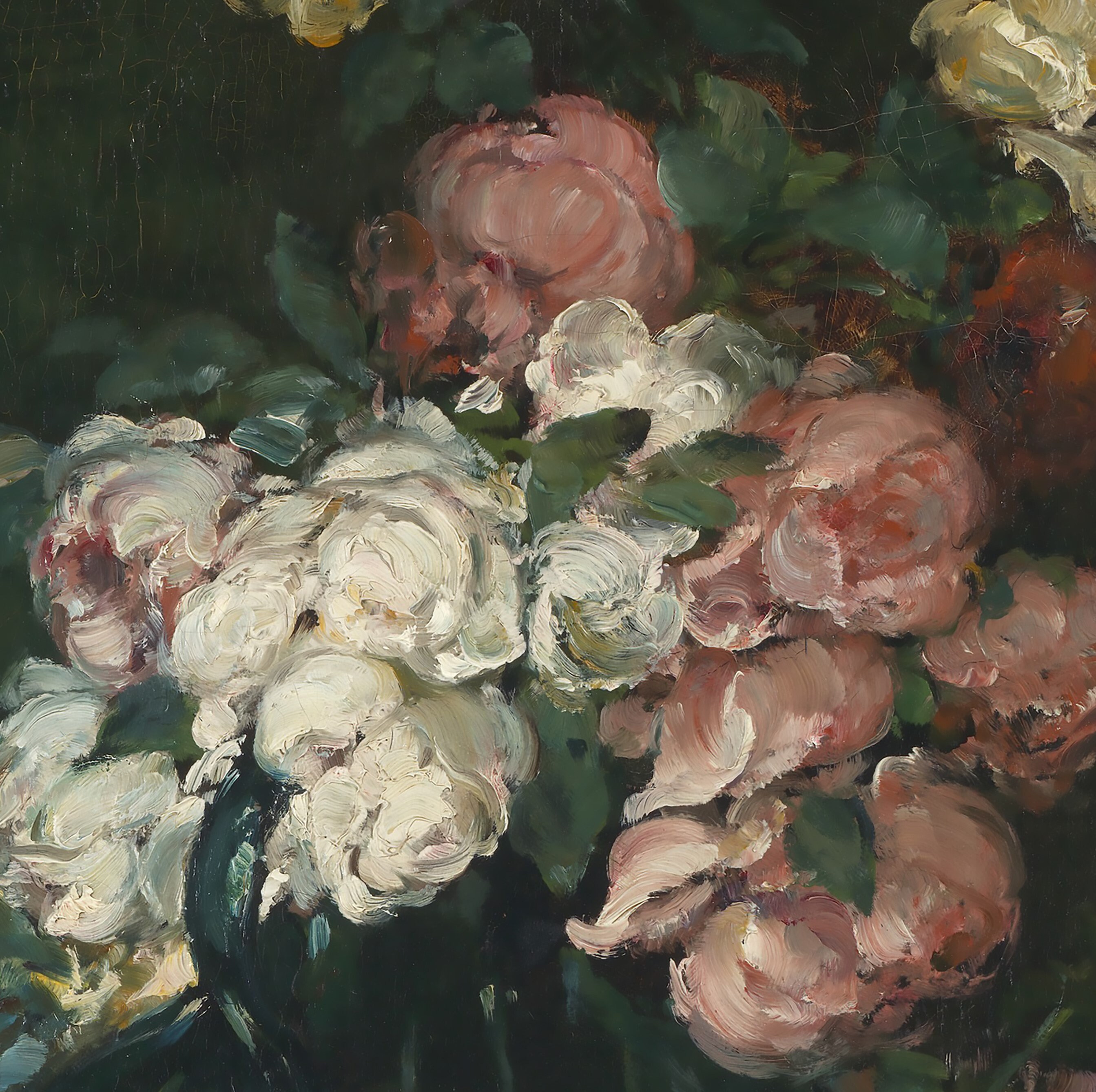 Moody Flower Still Life / Vintage Roses Painting PRINTABLE / #21 - Etsy
