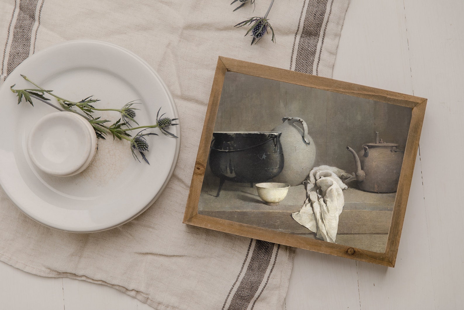 Farmhouse Kitchen Art Print / PRINTABLE Rustic Kitchen Etsy