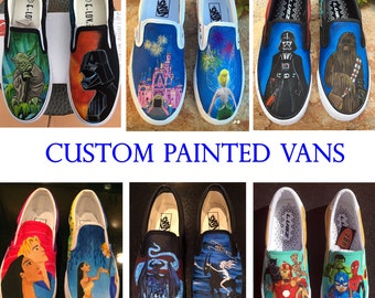 custom painted vans for sale