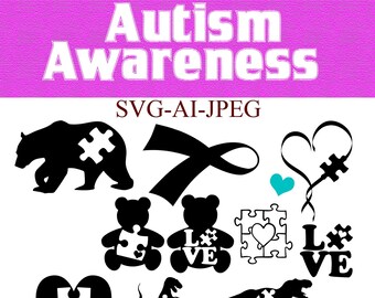 AUTISM svg file sheet