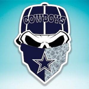 Adesivo per finestra Gangster dei Dallas Cowboys /cowboys/tifoso di calcio