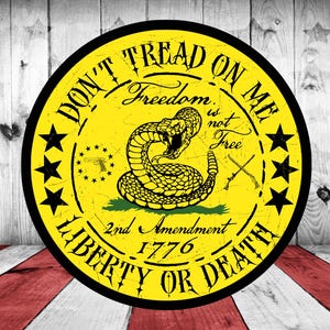 Gadsden Flag | Don’t Tread On Me | 2A decal, Patroitic sticker afbeelding 19