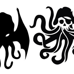 Cthulhu Celtic Knot SVG file, Lord of the Deep svg file image 4