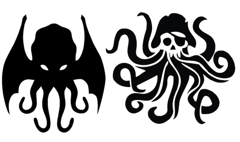 Cthulhu Celtic Knot SVG file, Lord of the Deep svg file image 4