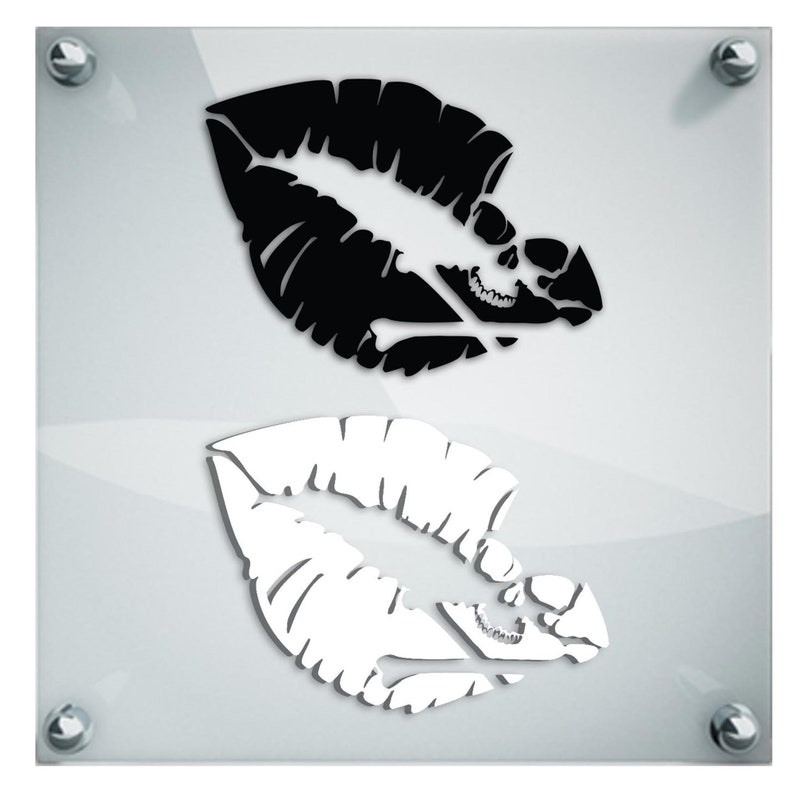 Lips Skull SVG File Etsy