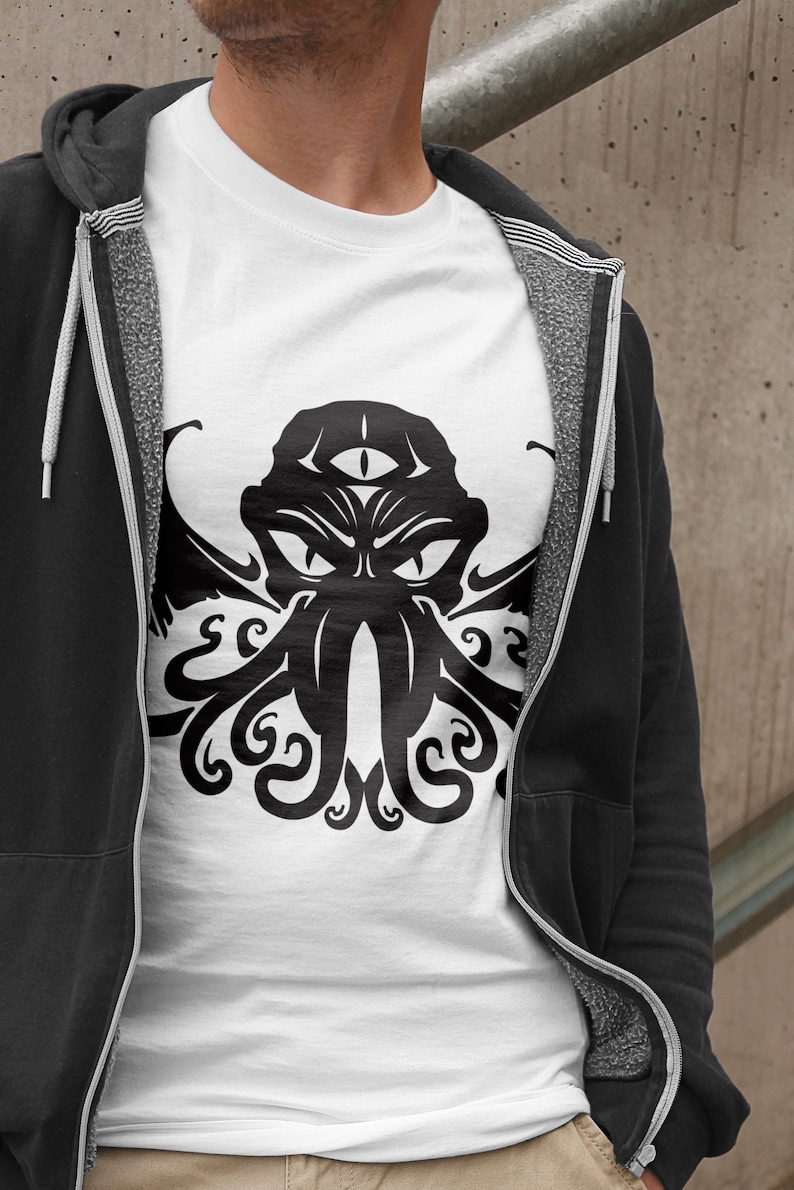 Cthulhu Celtic Knot SVG file, Lord of the Deep svg file image 10