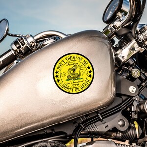 Gadsden Flag | Don’t Tread On Me | 2A decal, Patroitic sticker afbeelding 9