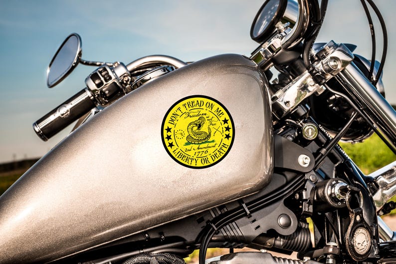 Gadsden Flag | Don’t Tread On Me | 2A decal, Patroitic sticker afbeelding 9