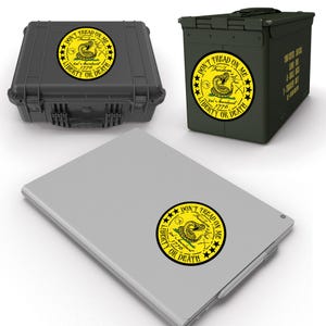 Gadsden Flag | Don’t Tread On Me | 2A decal, Patroitic sticker afbeelding 15
