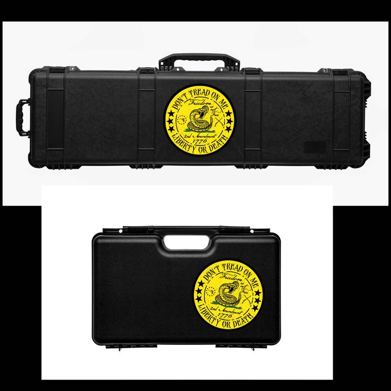 Gadsden Flag | Don’t Tread On Me | 2A decal, Patroitic sticker 8x8 inches