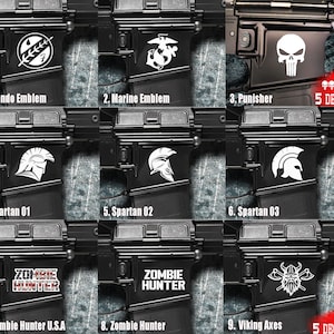 AR Airsoft Magwell Vinyl Decals (5 Pack) decals Patriotic Emblems