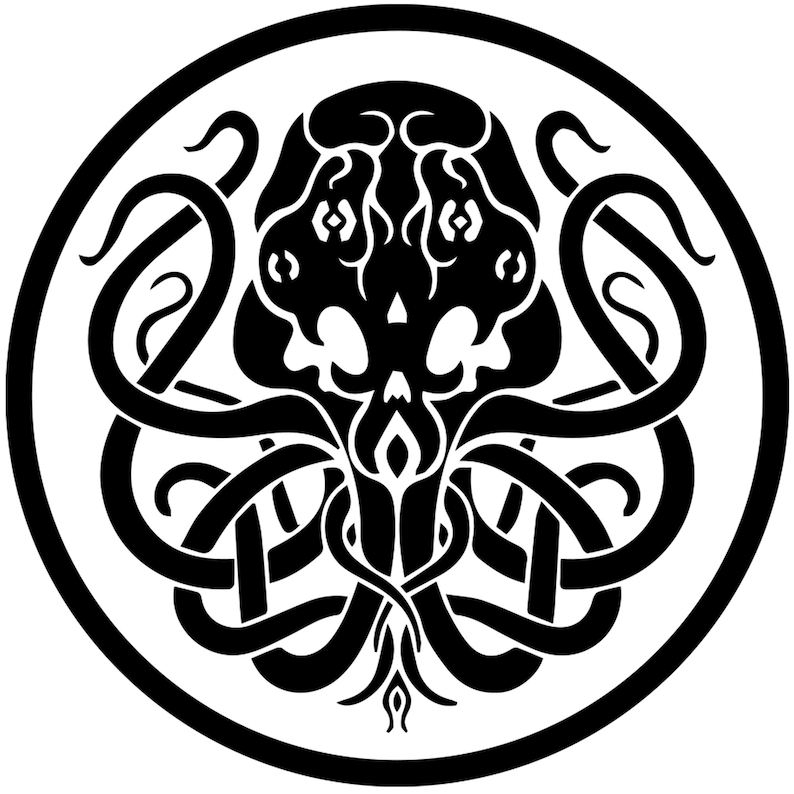 Cthulhu Celtic Knot SVG file, Lord of the Deep svg file image 8