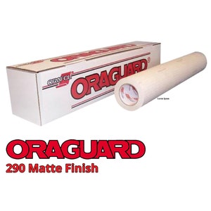 ORAGUARD 290 LAMINATING FILM, Matte finish vinyl wrap laminate