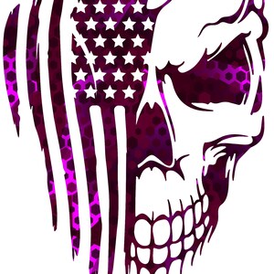 thumbnail image 2 of Distressed USA Flag Decal – Oracal Vinyl Sticker For Car, Truck, Window (Matte Finish) 2 of 3