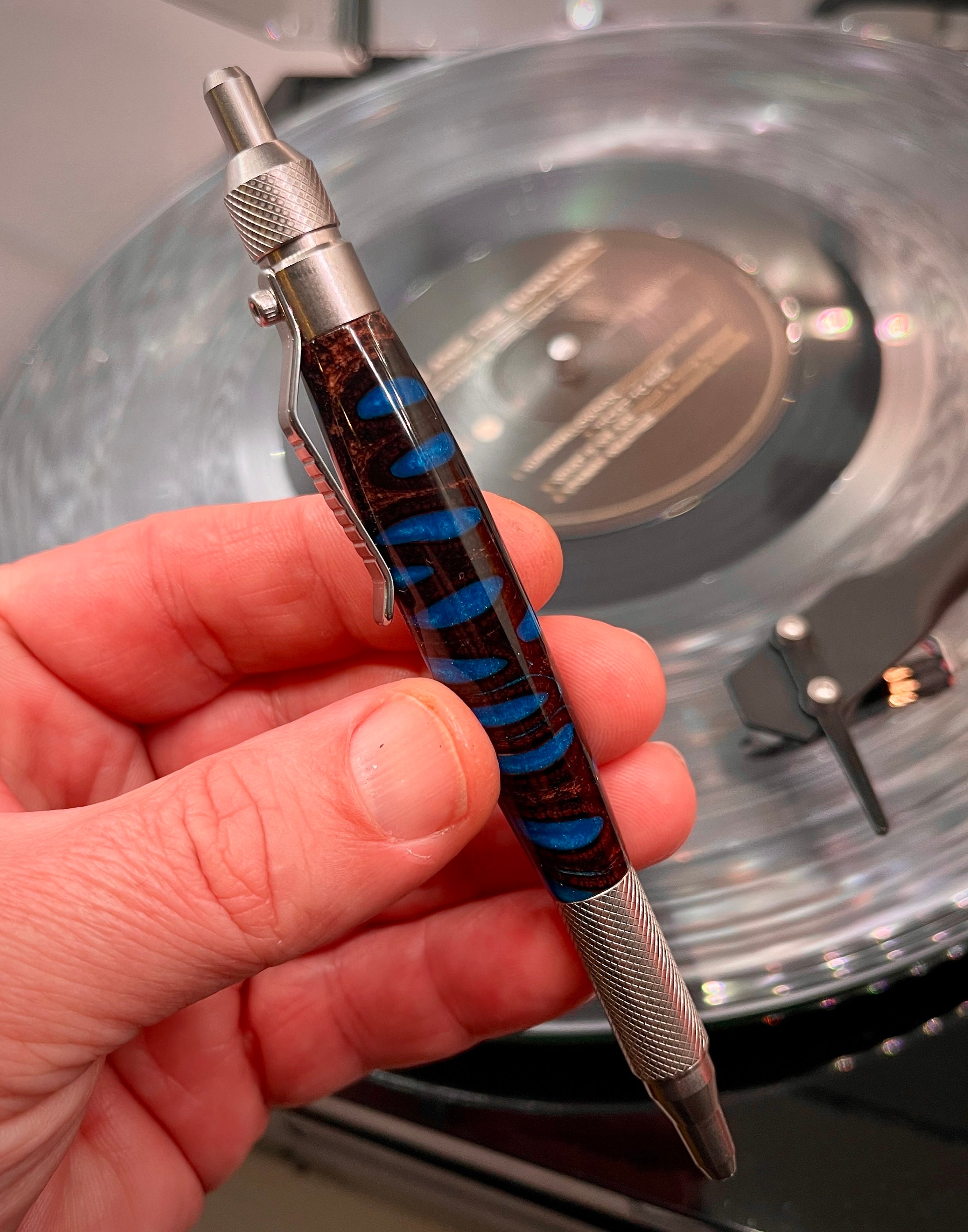 Custom One-off Hand-turned Click Pen Made From a Banksia Pod Cast in ...