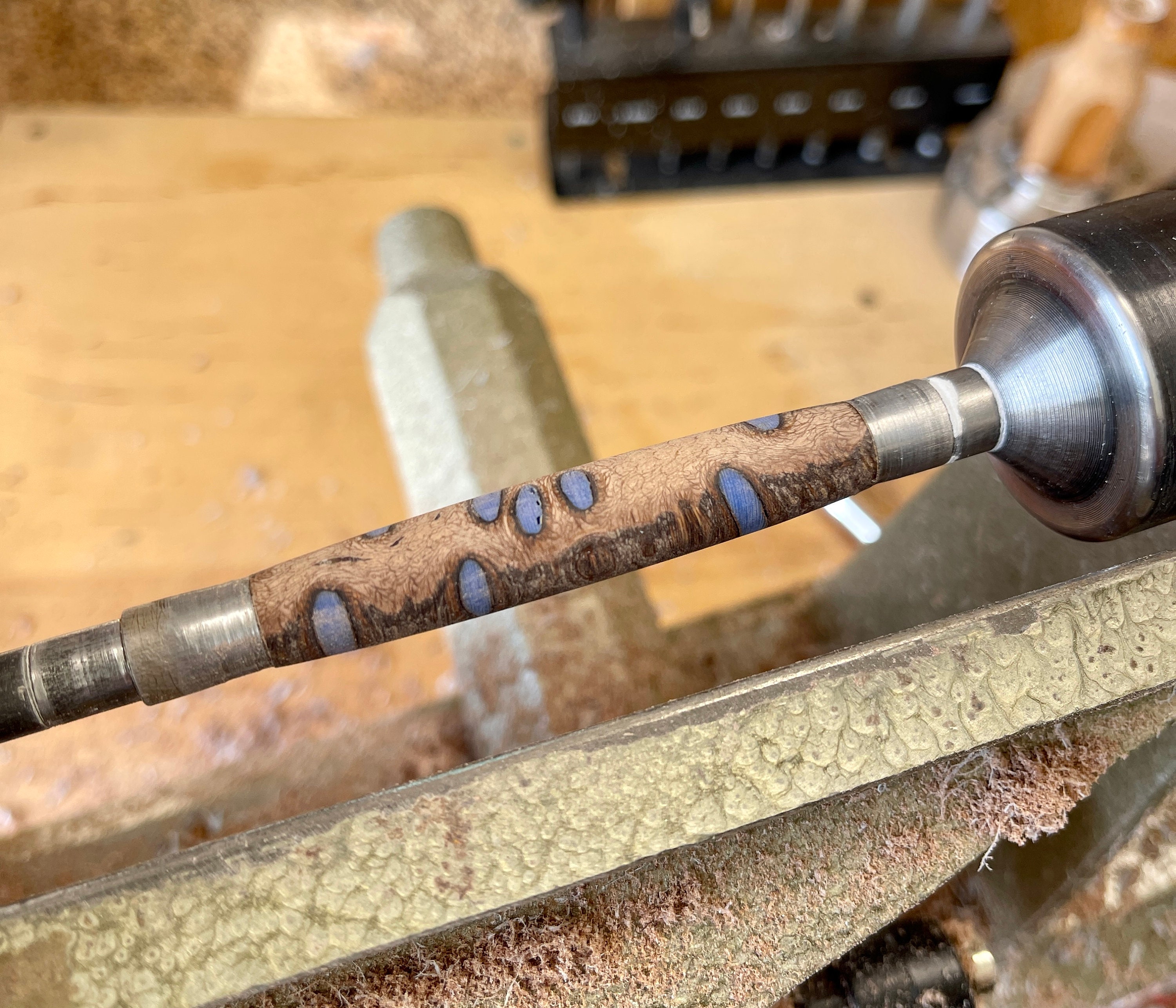 Custom One-off Hand-turned Click Pen Made From a Banksia Pod Cast in ...