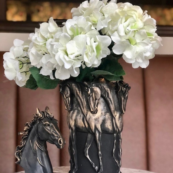 Horse Planter Etsy