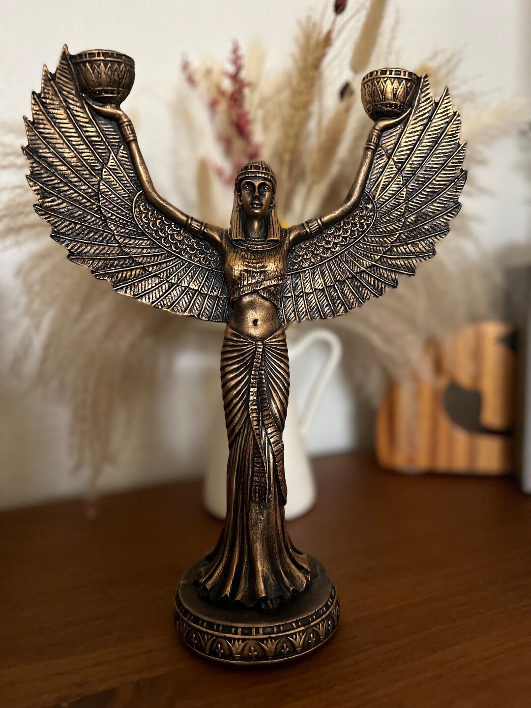 彫刻+オブジェ THE EGYPTIAN COLLECTION candle holder THE EGYPTIAN COLLECTION candle holderの通販 by モナ's shop