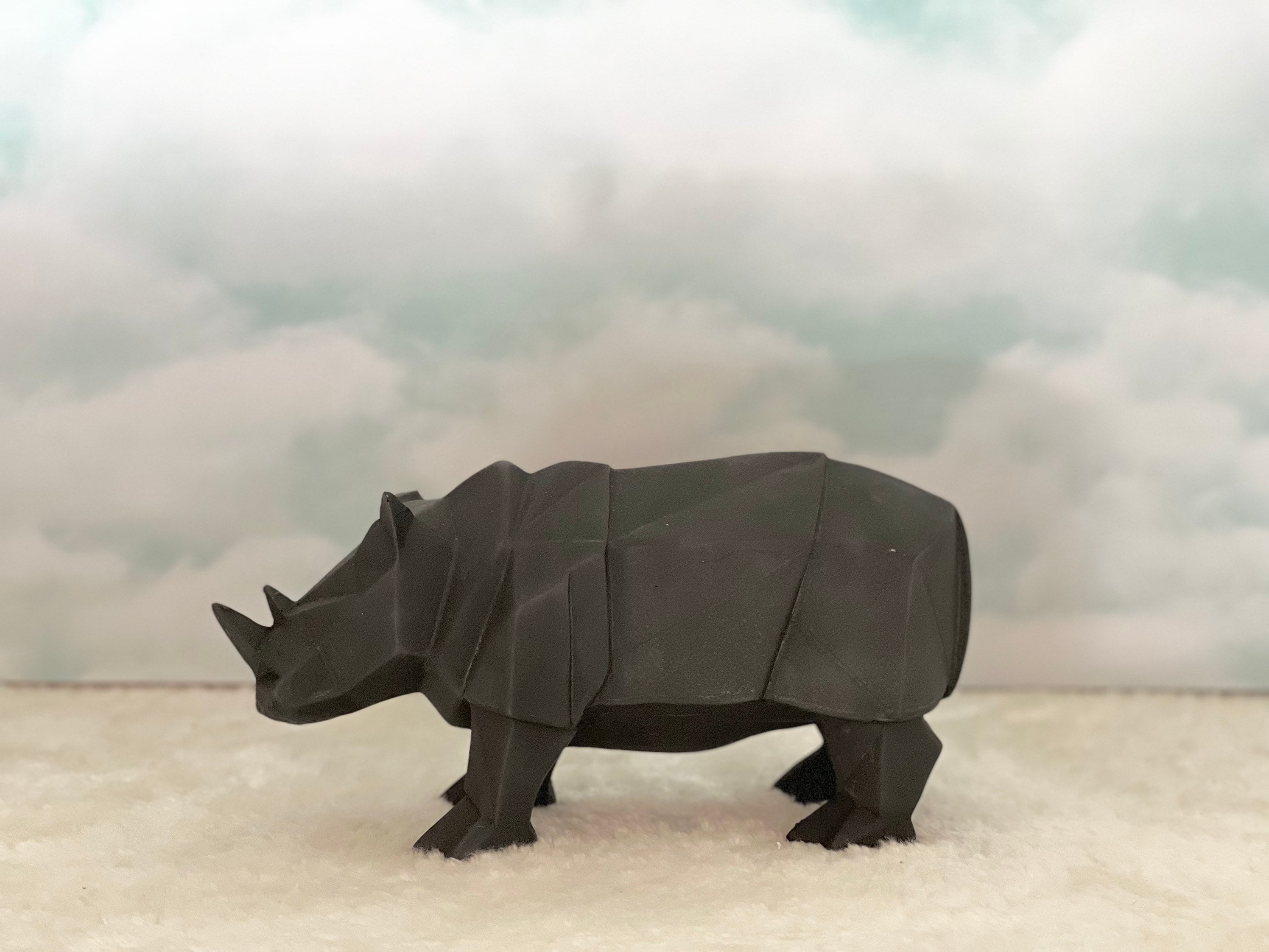 Abstract Wildlife Animal Figurines for Modern Home and Office Decor