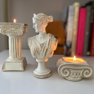 Greek Bust of Artemis Diana,  Goddess Art Statue Sculpture **Free Shipping Christmas Gift