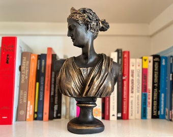 Greek Bust of ARTEMIS DIANA Goddess Art Statue Sculpture **Free Shipping Christmas Gift