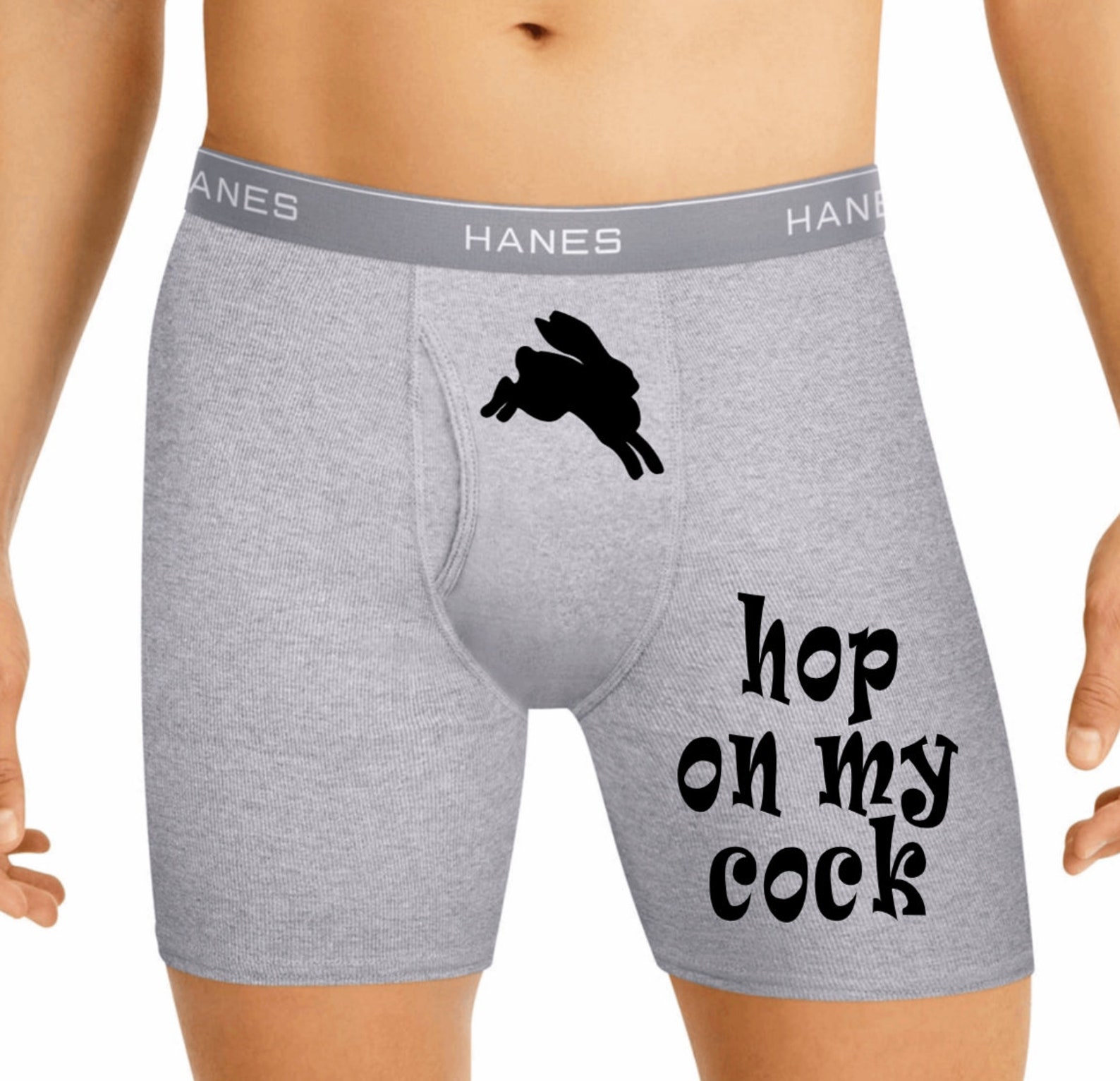 Hop on My Cock Men's Easter Boxer Briefs Etsy